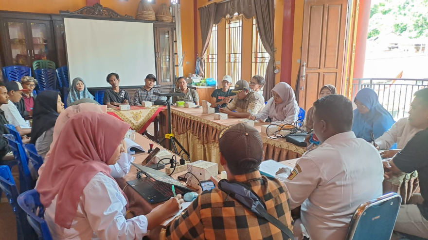 Wali Nagari Bungo Tanjuang Selenggarakan Pembekalan TPK