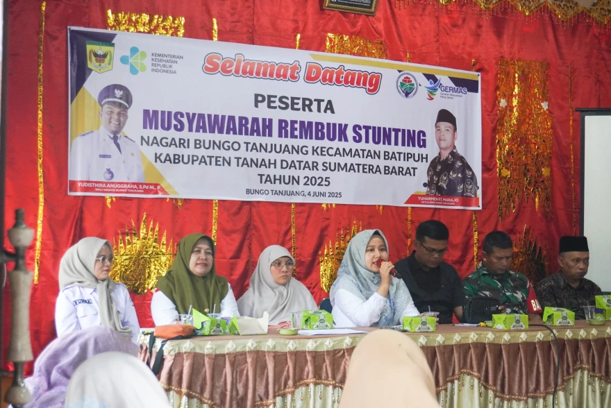 Pemerintahan Nagari Bungo Tanjuang Gelar Musna Rembuk Stunting Tahun 2025