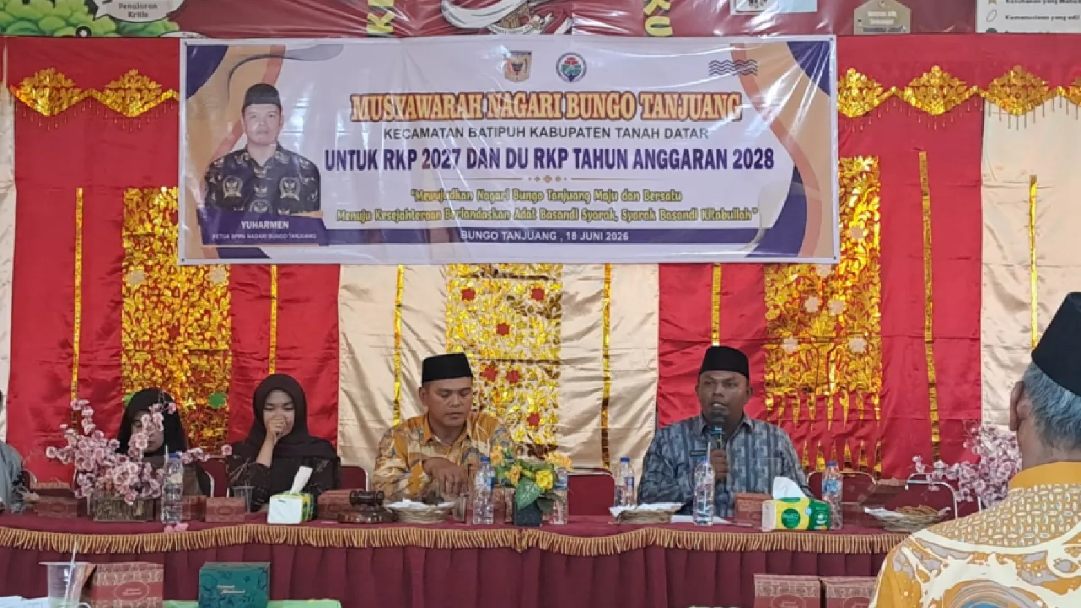 Pemerintahan Nagari Bungo Tanjuang Gelar Musyawarah Penyusunan RKP Nagari Tahun Anggaran 2027