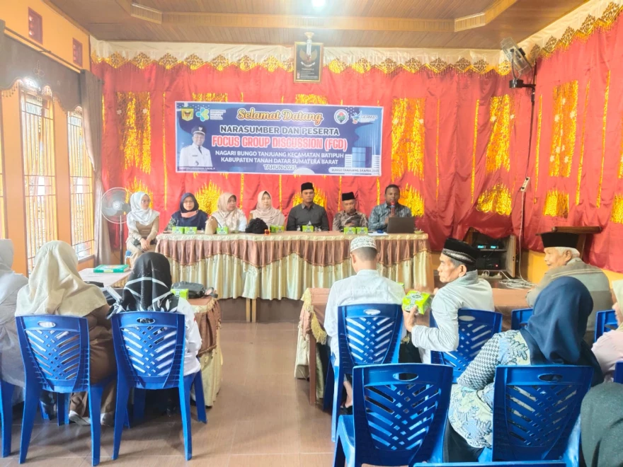 FGD Pencegahan Stunting Digelar di Nagari Bungo Tanjuang, Libatkan Bidan Desa, Pemerintahan Nagari, Pendamping Desa, Lembaga Unsur, dan Kader Posyandu